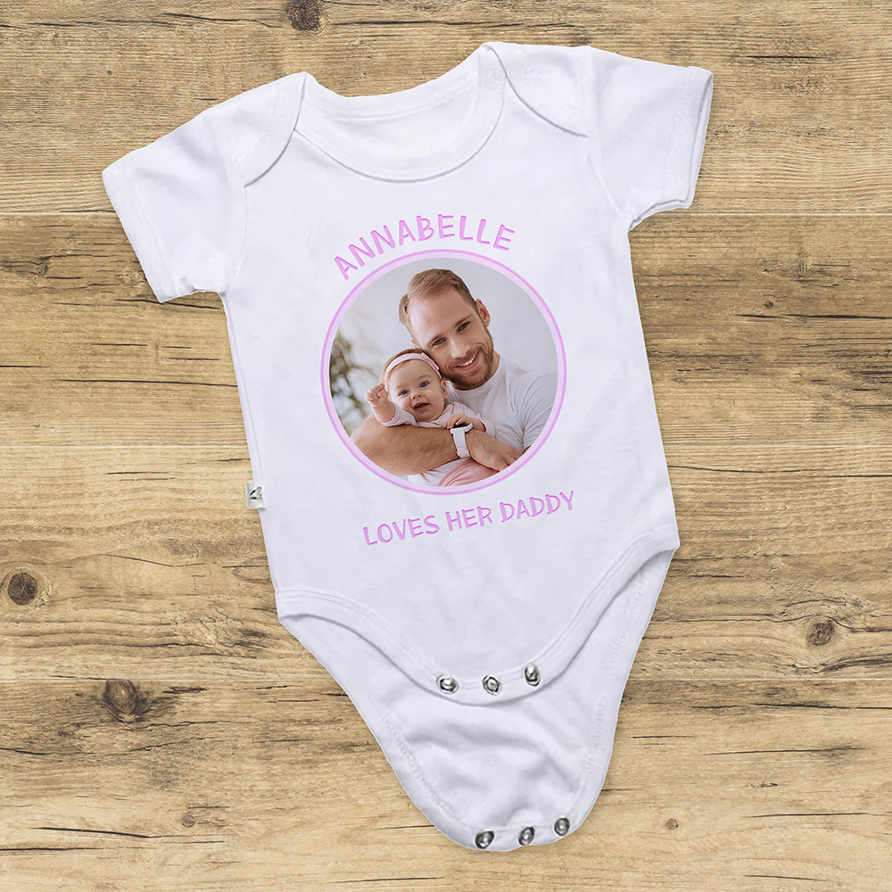 Personalised baby grow hot sale next day delivery